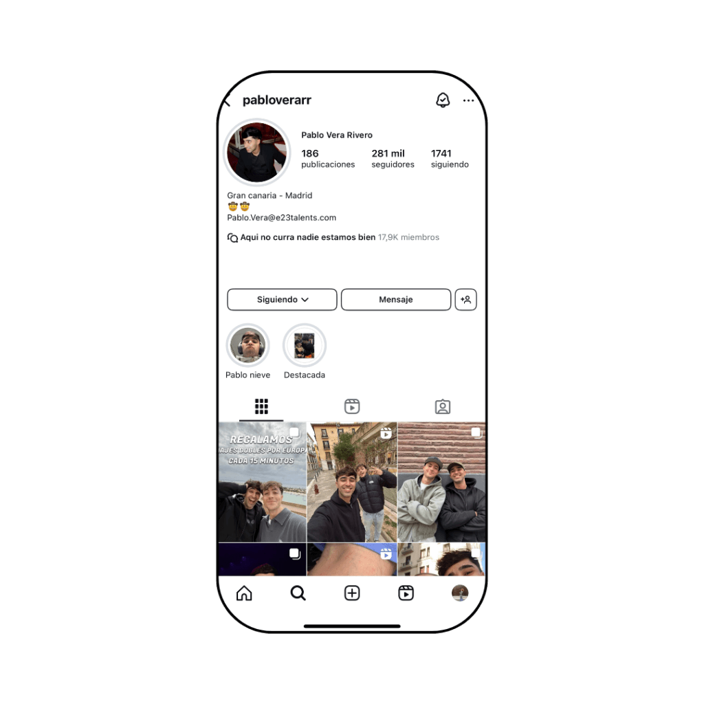 redes sociales: descubriendo el perfil de @pabloverarr, aportando entretenimiento