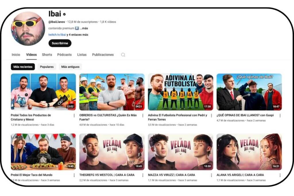 Ibai y la transformación de su contenido