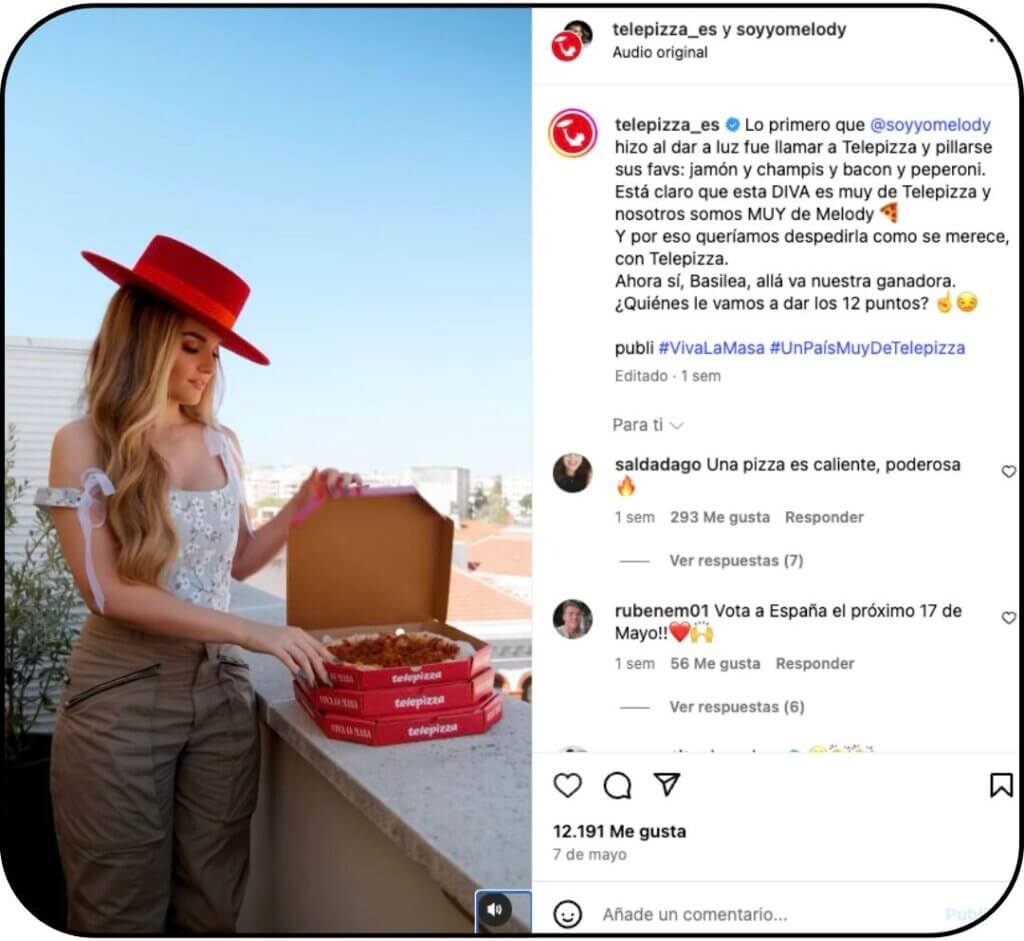 El ejemplo de Telepizza y Melody: marketing auténtico