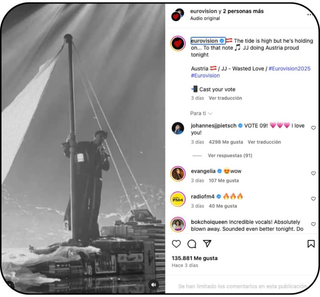 Eurovisión 2025: donde el marketing suena tan alto como la música