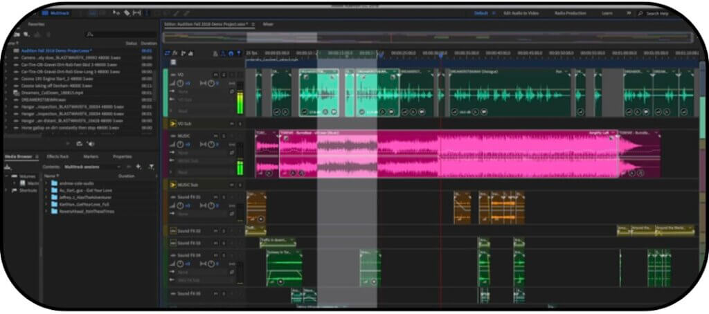  Programa de edición de audio